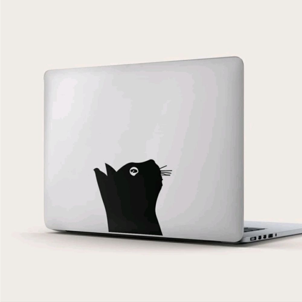 Cat Laptop Sticker  - Picture 1 of 5